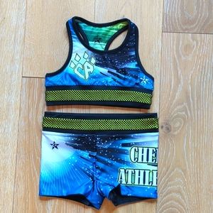 Cheer Athletics practice wear (reversible) size YL